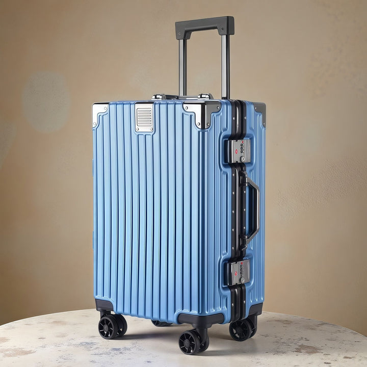 Hard Shell Trolley With Double Safety Lock And Silent 360-Degree Wheels Kalsten