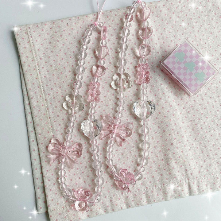 Decorative Butterfly Beaded Necklace Kalsten