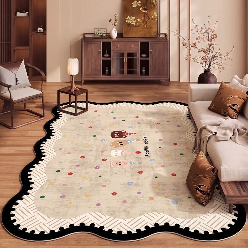Playful Cartoon Character Area Rug