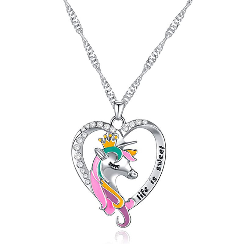 Playful Cat-Themed Jewelry Pendant Necklace Kalsten