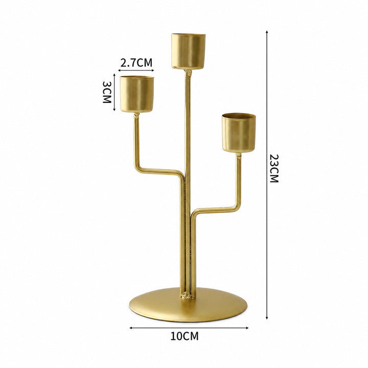 Artistic Cactus-Shaped Candle Holder