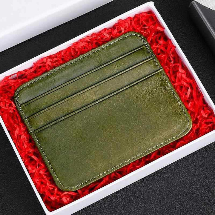 Minimalist Leather Card Holder Kalsten