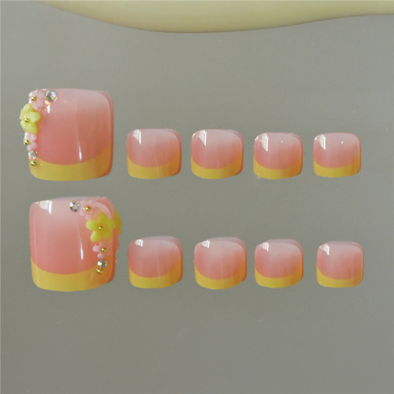 Decorative Press-On Toe Nails Kalsten