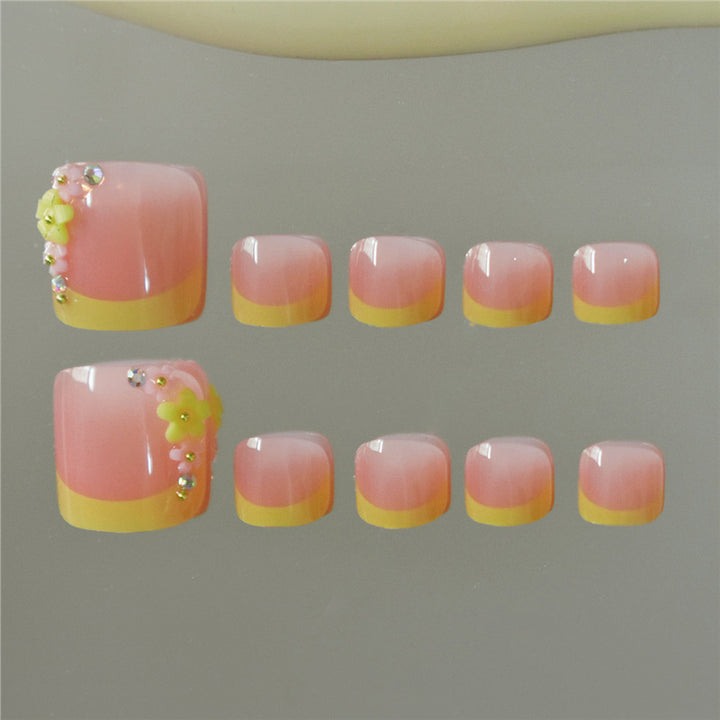Decorative Press-On Toe Nails Kalsten