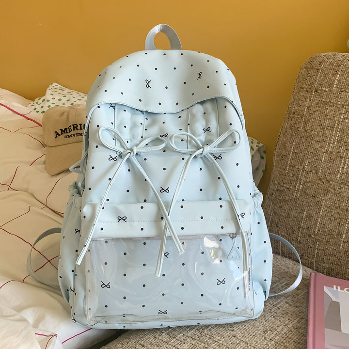 Playful Lightweight Printed Backpack Kalsten