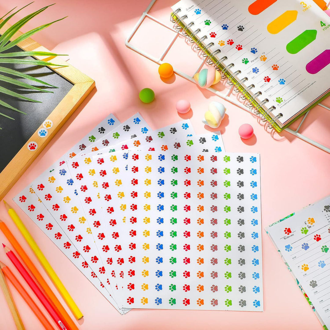 Paw Print Sticker Set Kalsten