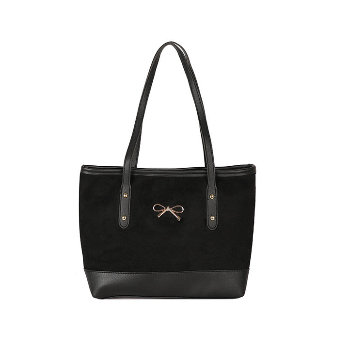 WoStylish Faux Suede Tote Bag Kalsten