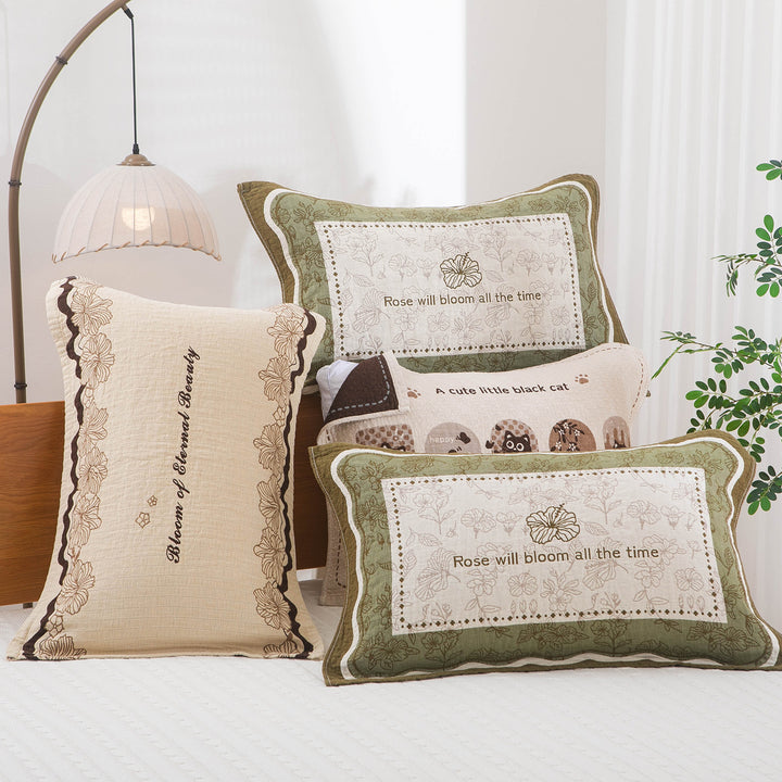Women's pillowcases with stylish striped pattern Kalsten