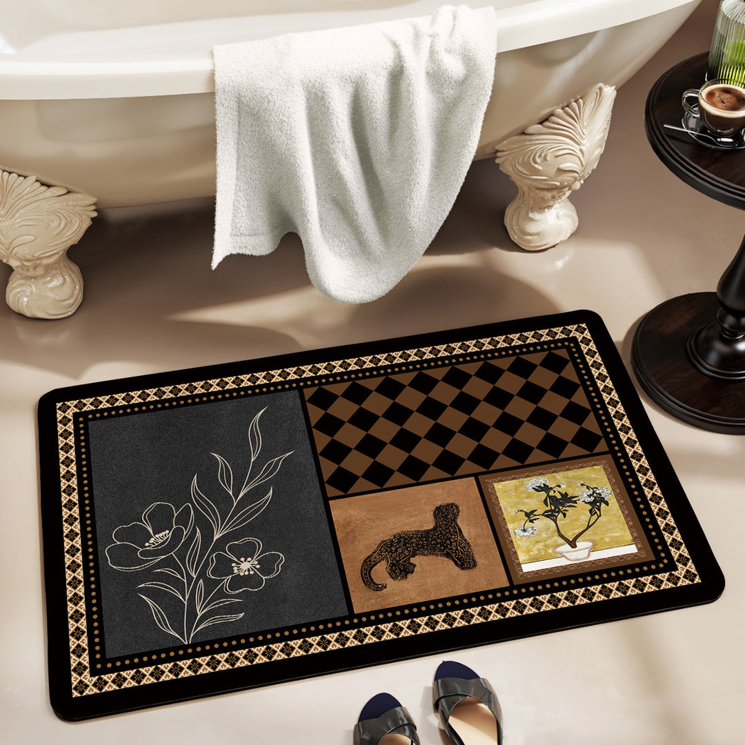 Decorative Non-Slip Bathroom Mat Kalsten