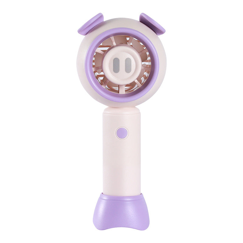 Ladies Portable Hand Fan with Ergonomic Handle and Quiet Operation Function Kalsten