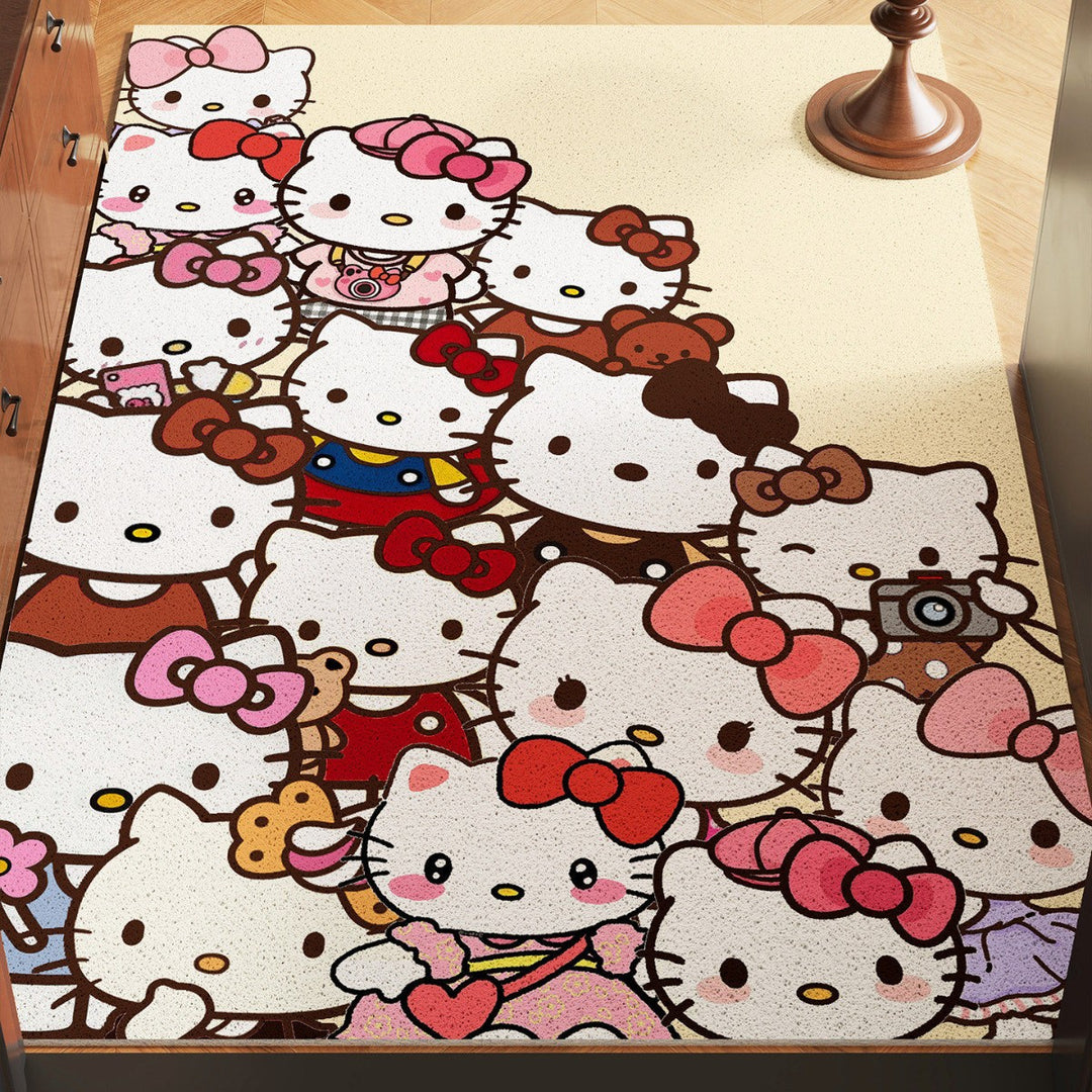 Cute Animals Themed Decorative Area Mat