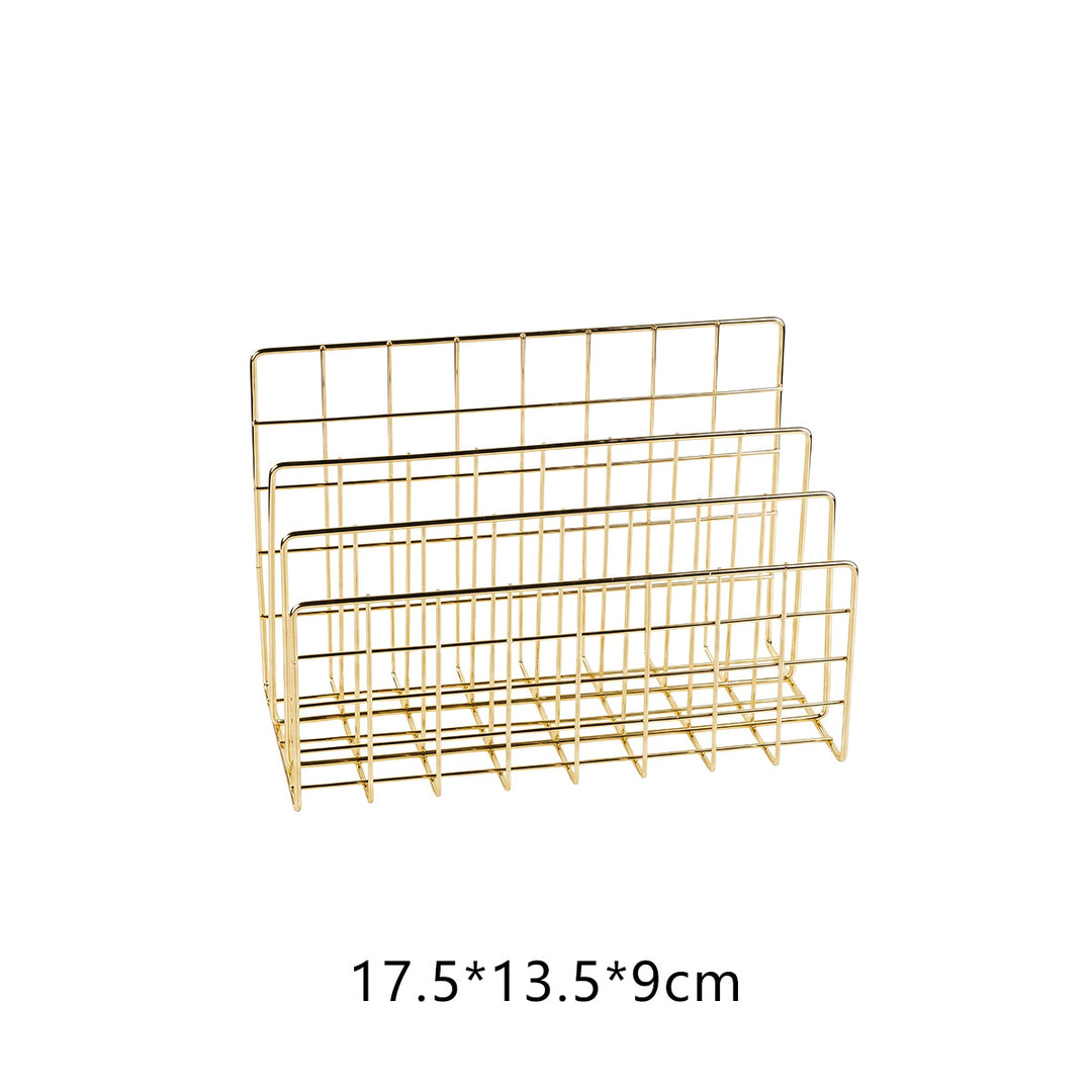 Metal Storage Basket in Modern Design Kalsten