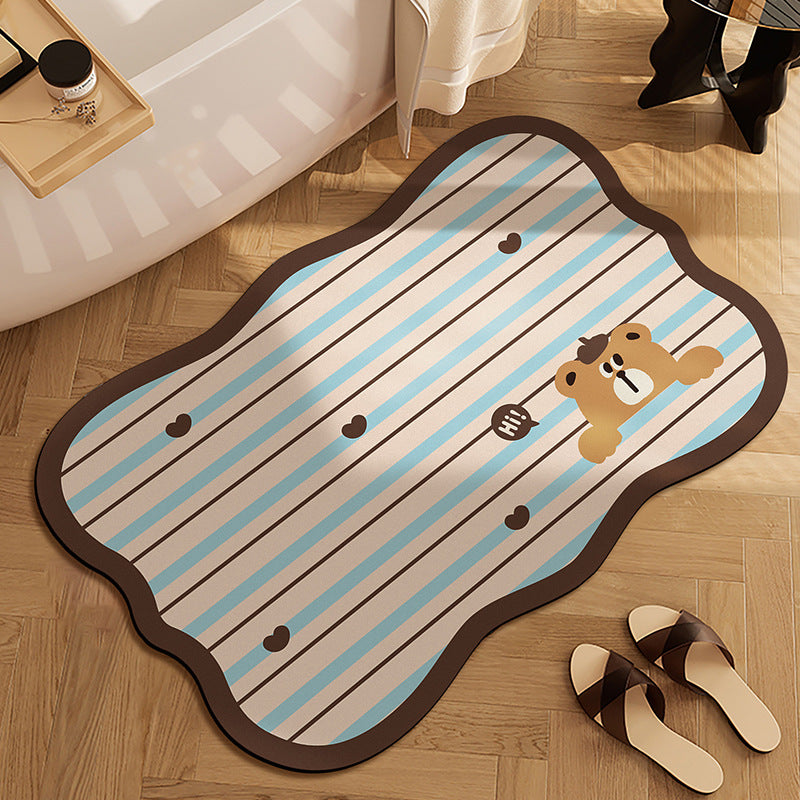 Bathroom Mat for Home Bathroom Floor Decor