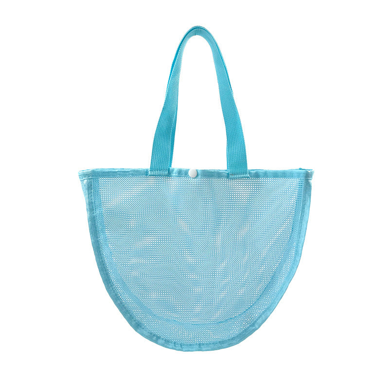 Durable mesh beach bag with wide straps Kalsten