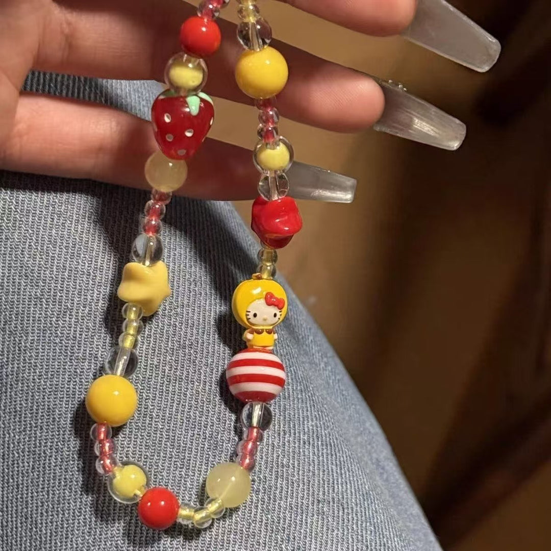 Decorative Themed Beaded Eyewear Lanyard Kalsten