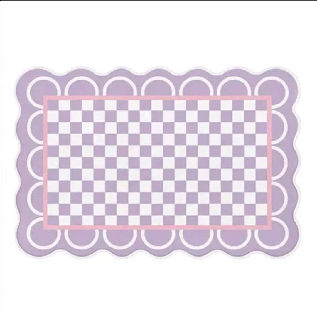 Playful Checkerboard Area Rug
