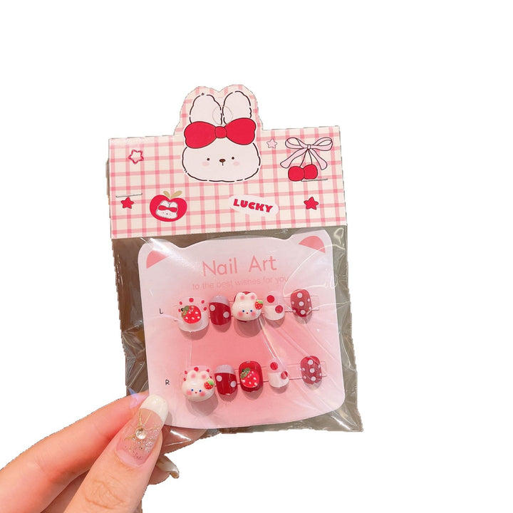 Artificial nails with sweet character design Kalsten