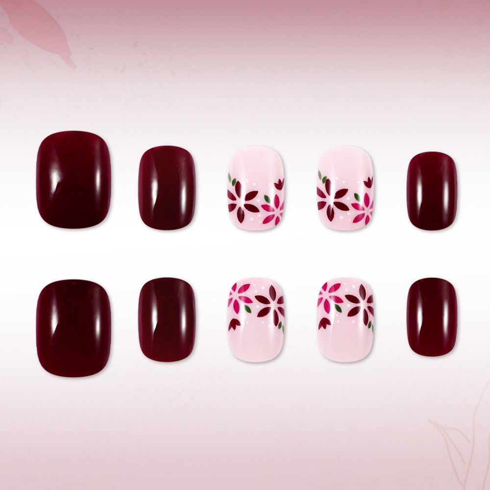 Floral Design Gel Nail Art Set Kalsten 1787542981