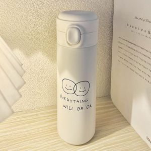 Women's Insulated Drinking Bottle with Secure Screw Cap and Elegant Flower Design Kalsten