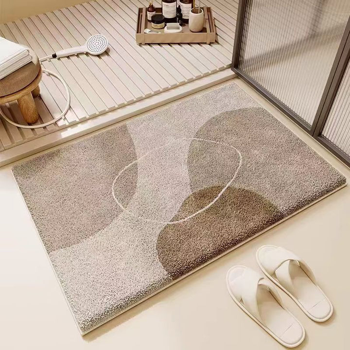 Textured Absorbent Bathroom Mat Kalsten