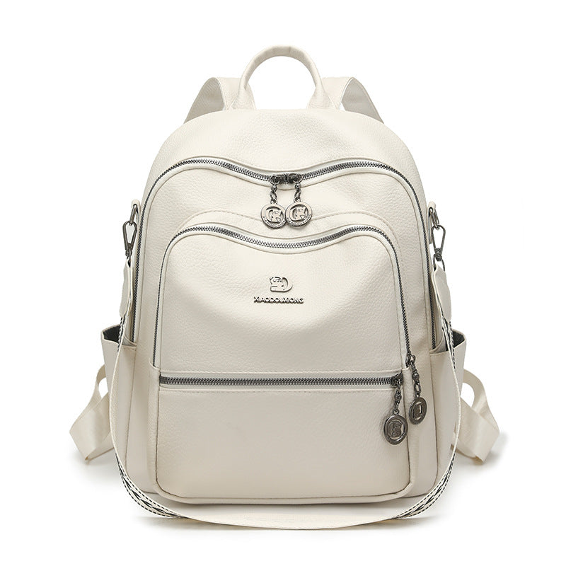 Multi-Functional Leather Backpack Kalsten