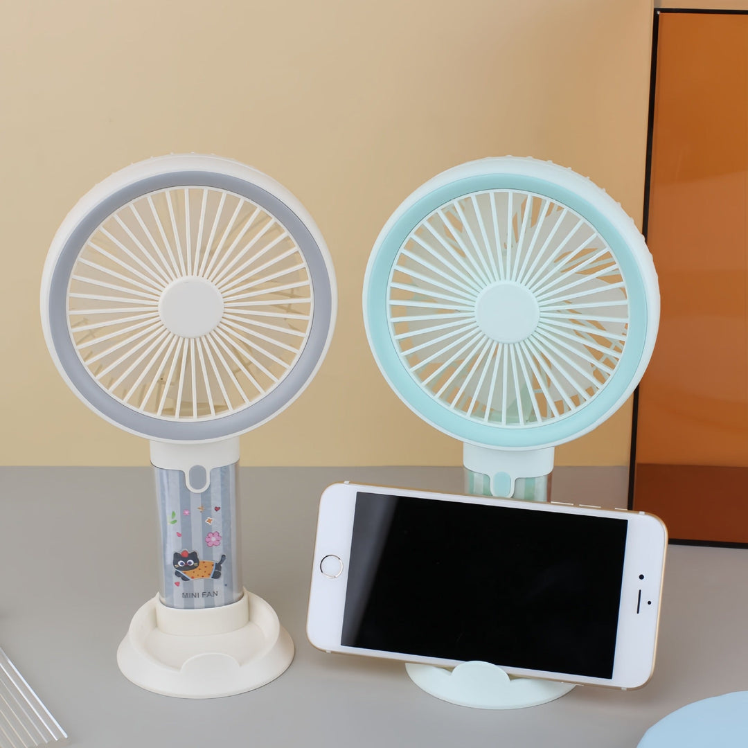 Ladies Portable Mini Fan with Water Mist Sprayer Kalsten