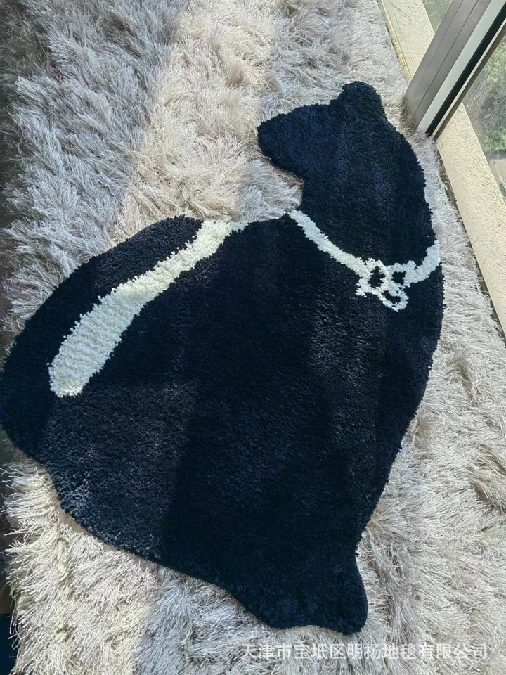 Animal Silhouette Decorative Kalsten Rug
