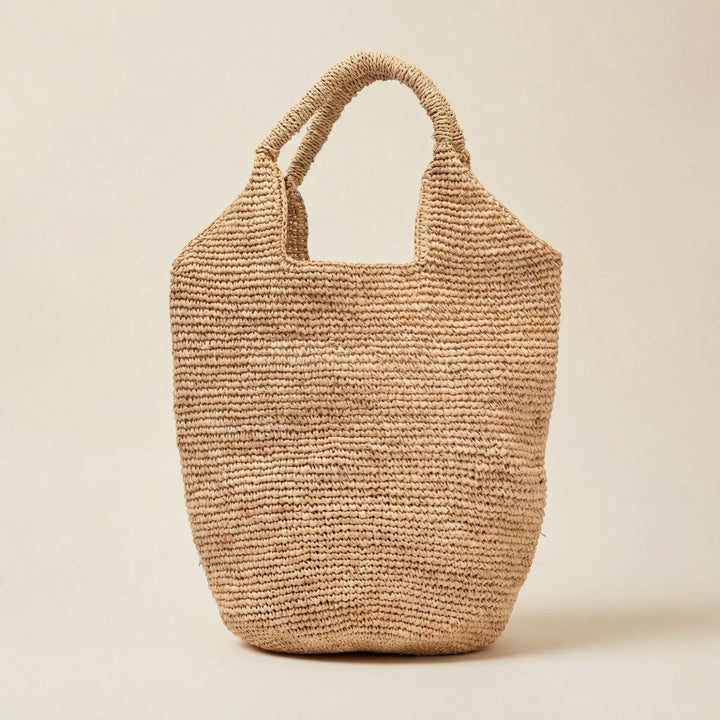 Handcrafted straw bag Kalsten