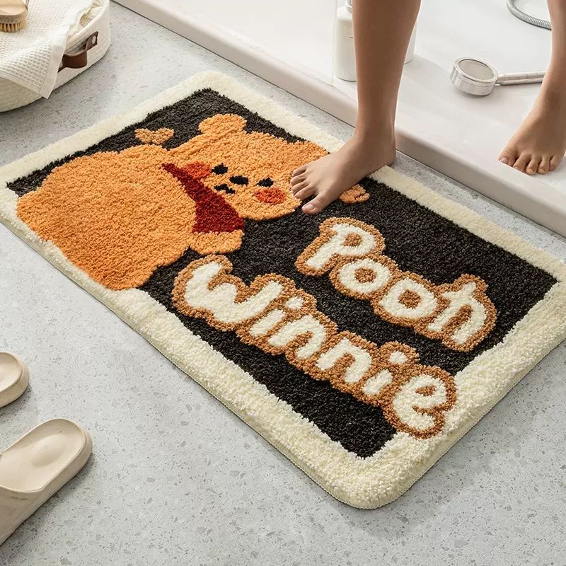 Cute Cartoon Dog Bath Mat Kalsten
