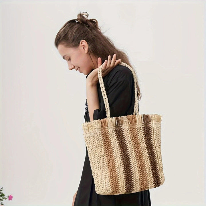 Handcrafted Macrame Tote Bag Kalsten