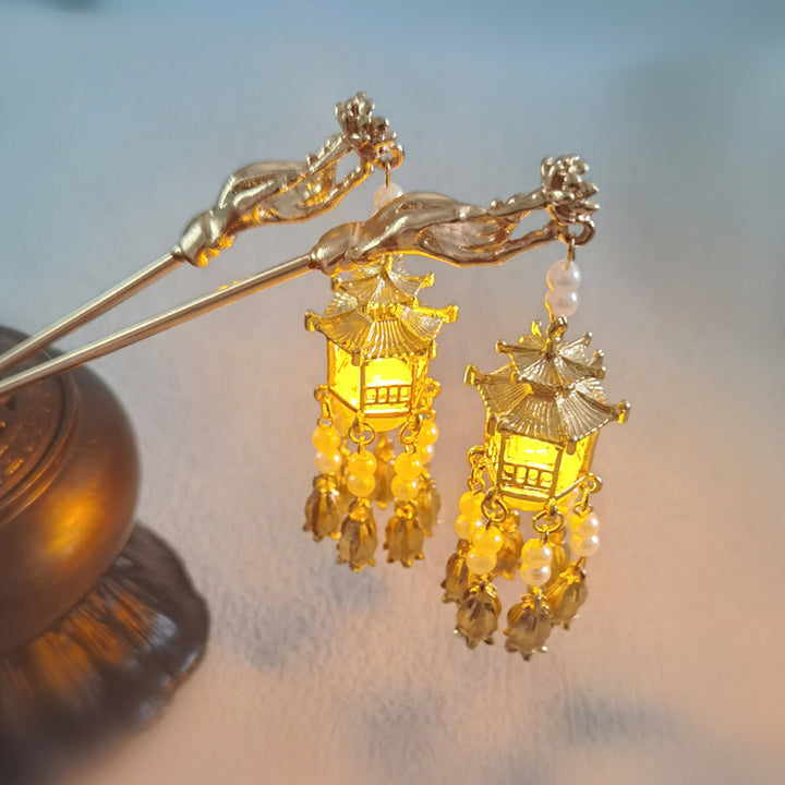 Elegant Lantern Hair Pin Kalsten