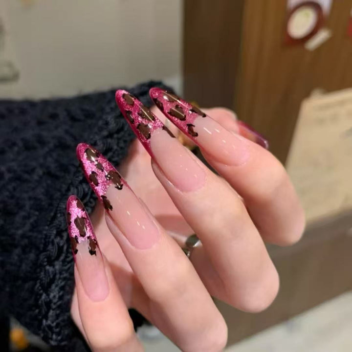 Artistic Long Stiletto Nail Enhancements Kalsten