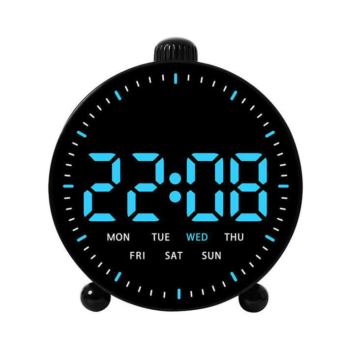 Digital desk clock with LED display and date Kalsten
