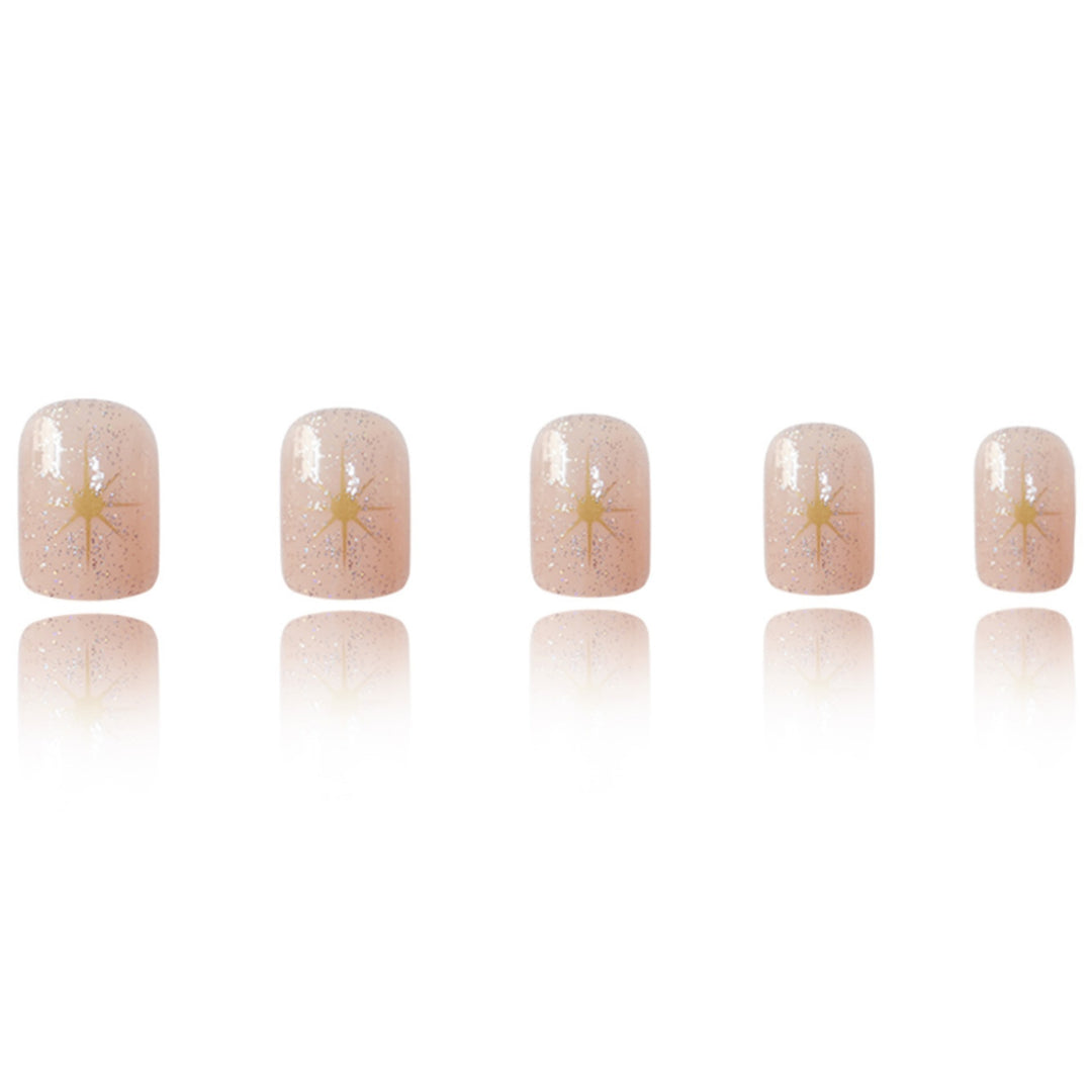 Glamorous Glitter Press-On Nail Extensions Kalsten