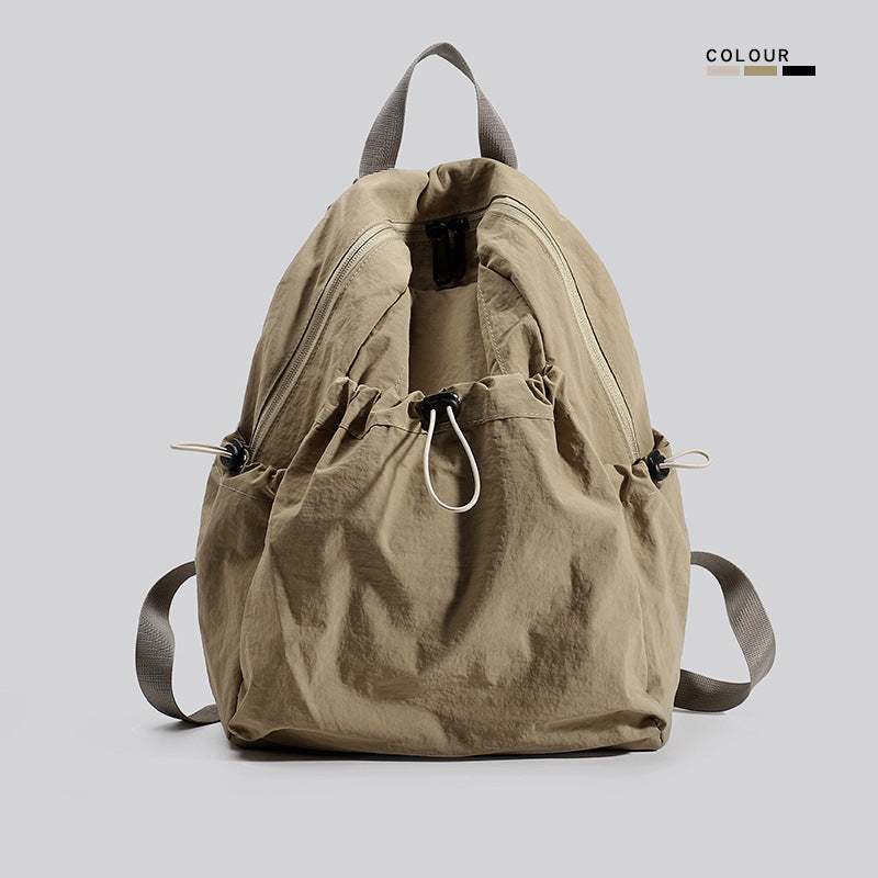 Lightweight Multi-Pocket Drawstring Backpack Kalsten