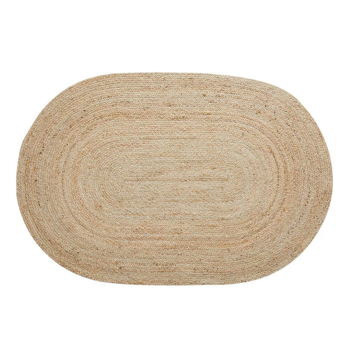 Natural Fiber Round Area Rug Kalsten