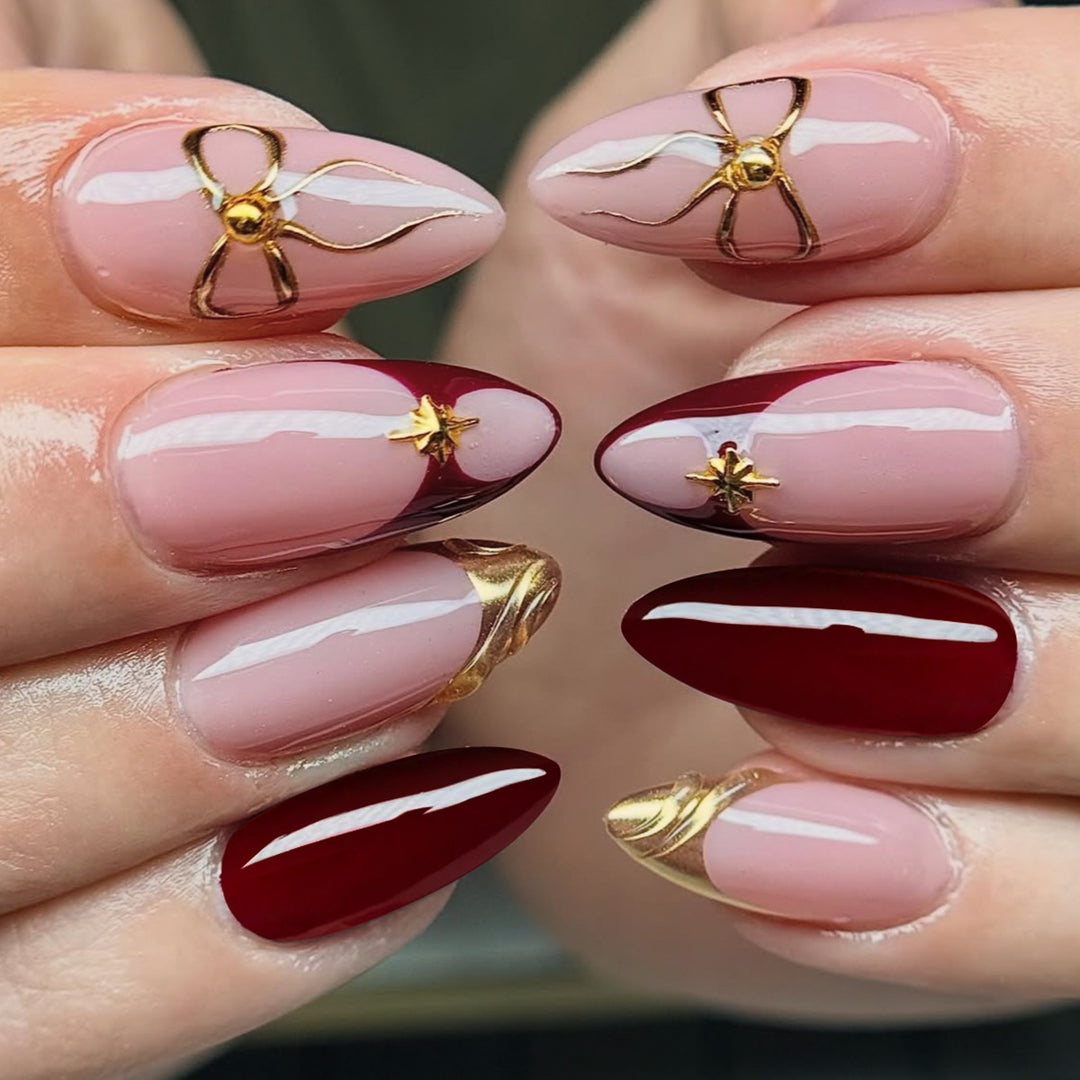 Premium Artistic Gel Nail Extensions Kalsten