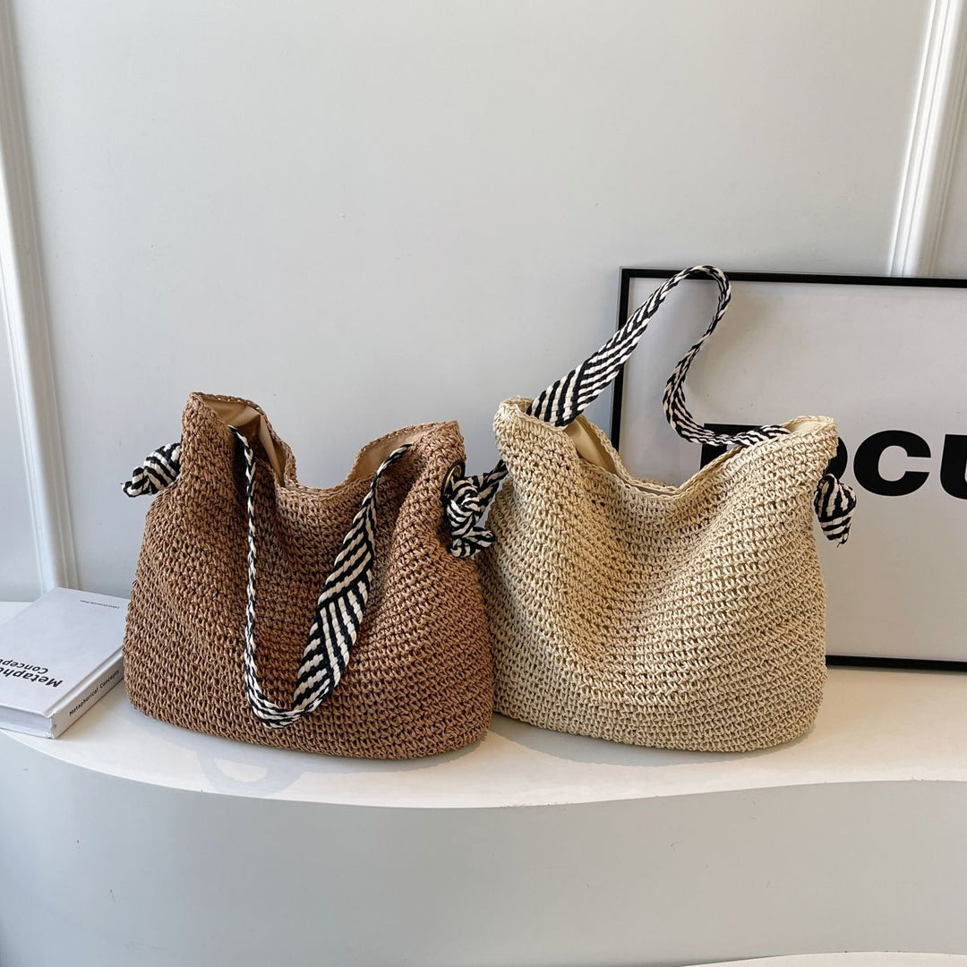 Handcrafted shoulder bag with unique weaving pattern Kalsten