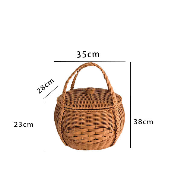 Handcrafted Woven Storage Basket Kalsten
