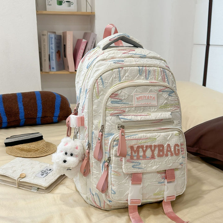 Stylish Multi-Pocket Travel Tote Bag