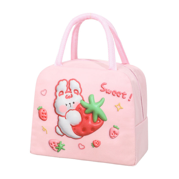 Cute Animal-Themed Insulated Lunch Bag