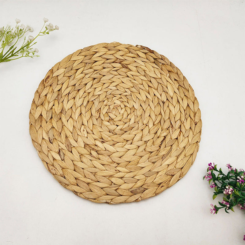 Rustic Round Weaving Coaster Kalsten
