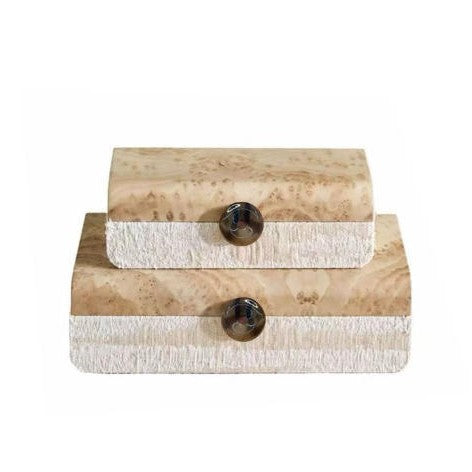 Rustic Decorative Storage Box Set