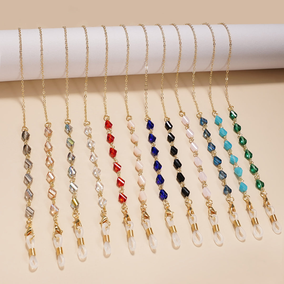 Elegant Beaded Eyewear Chain Kalsten