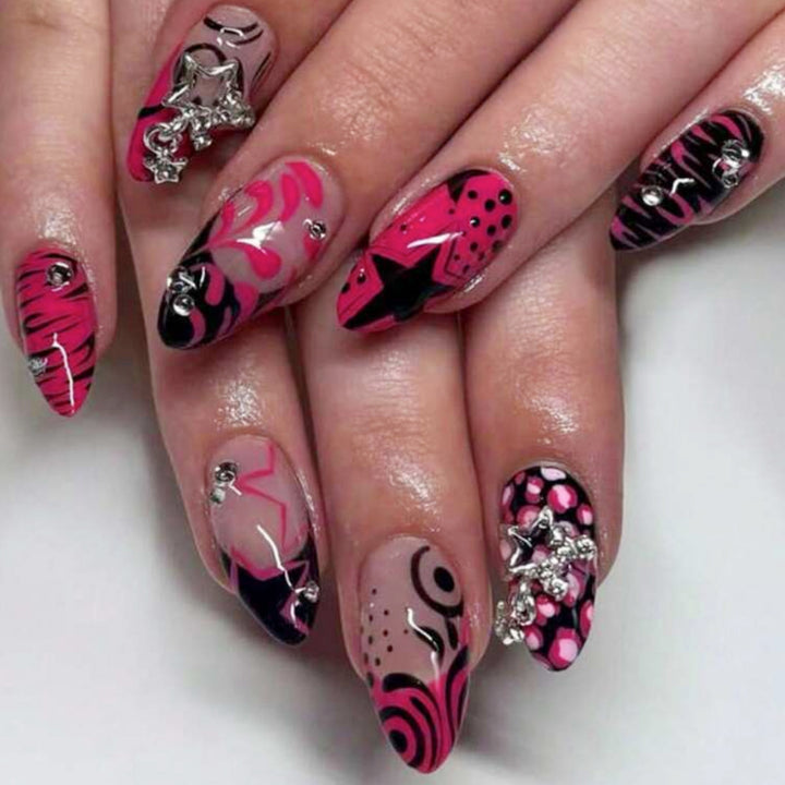 Artistic Press-On Nail Extensions Kalsten