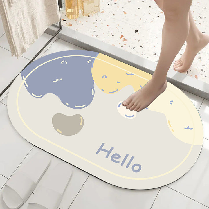 Astronaut-Themed Decorative Area Mat