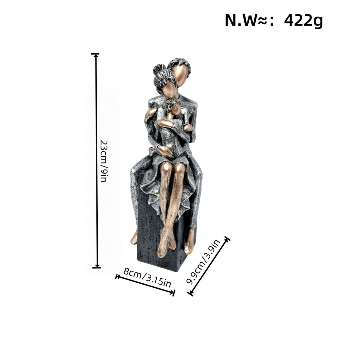 Elegant sculpture of a romantic couple Kalsten