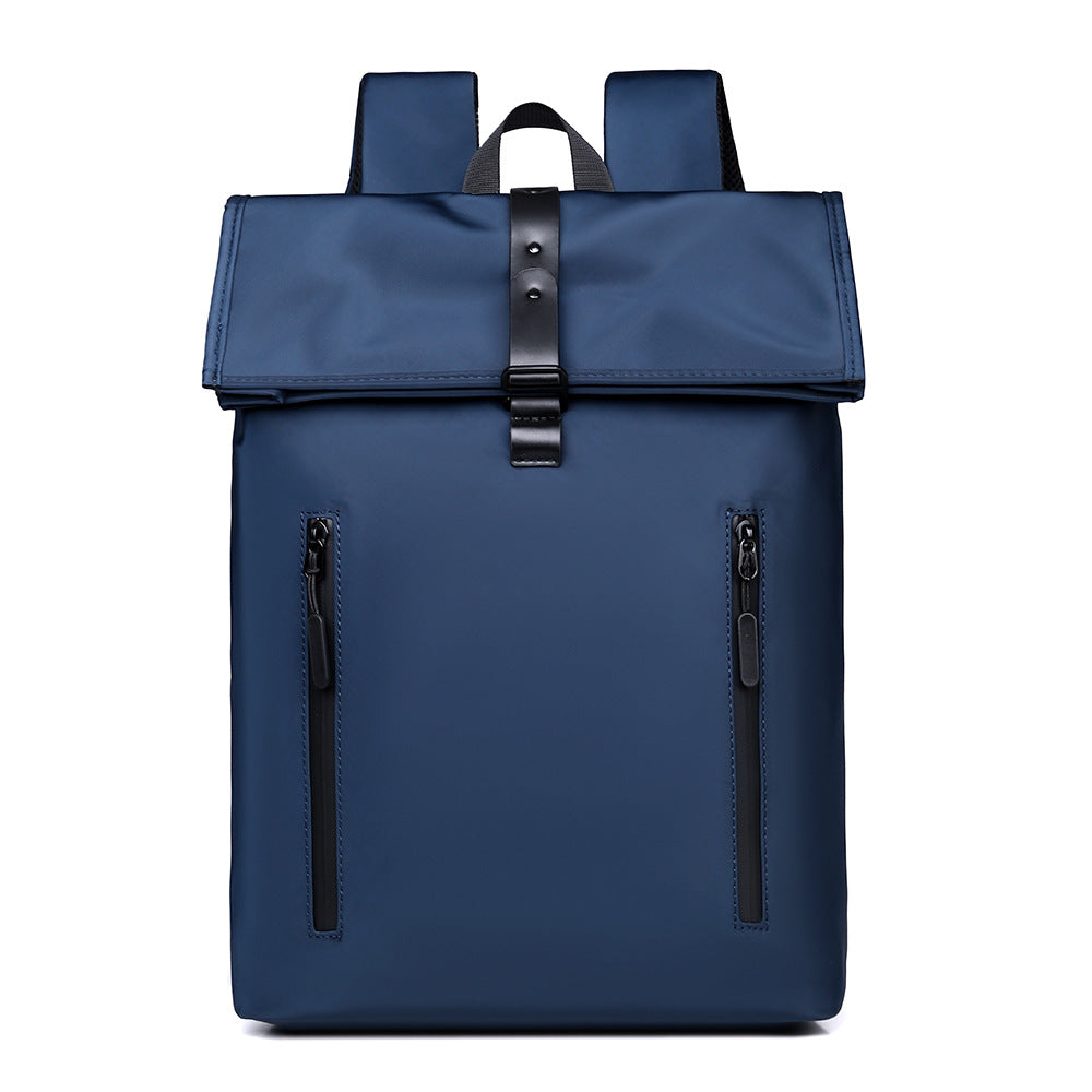Modern Waterproof Roll-Top Backpack Kalsten