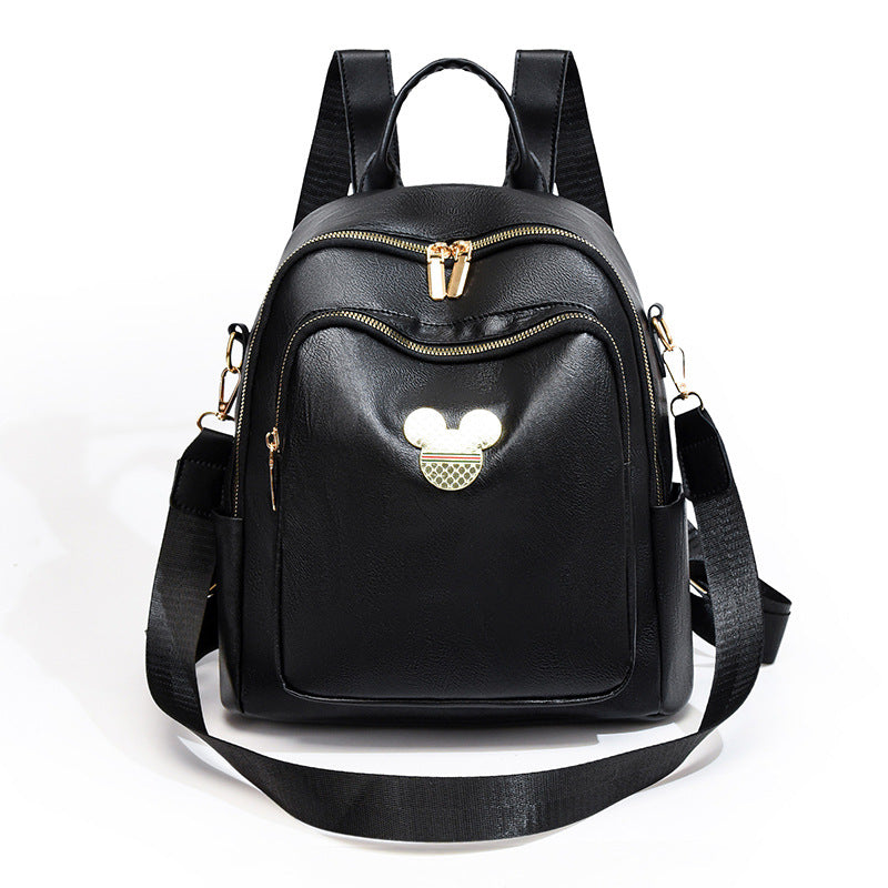 Cute Character Print Backpack
