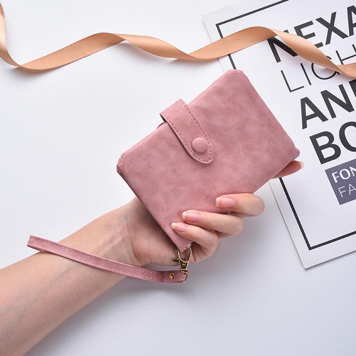 Compact Faux Leather Clutch Wallet Kalsten